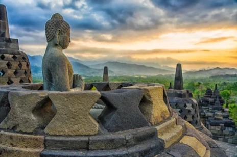 Ausflug zum UNESCO-Weltkulturerbe Borobudur