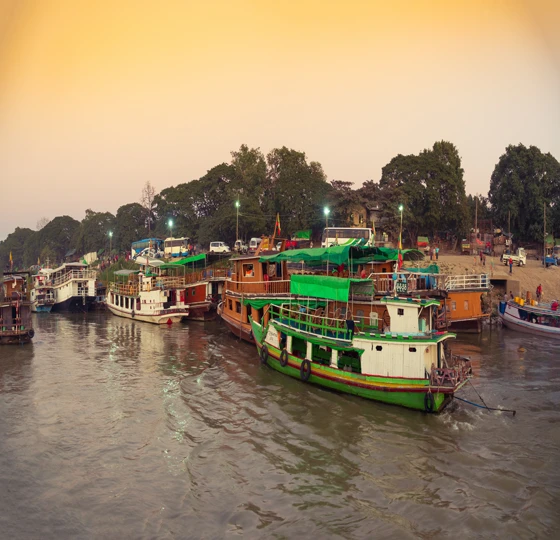 Flusskreuzfahrt von Bagan nach Mandalay mit der Belmond Road to Mandalay