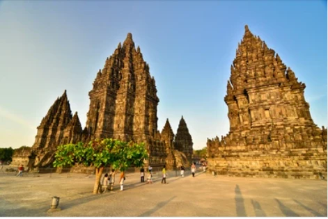 Flug von Sumatra nach Java