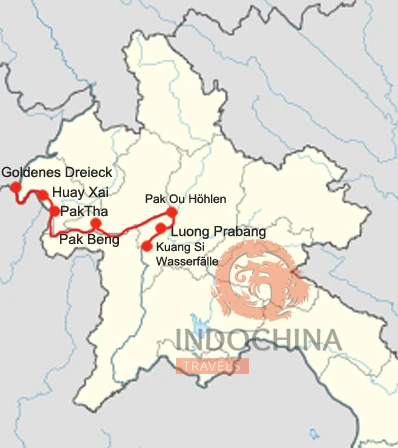 Der Norden von Laos an Bord der Mekong Sun: Von Chiang Rai nach Luang Prabang