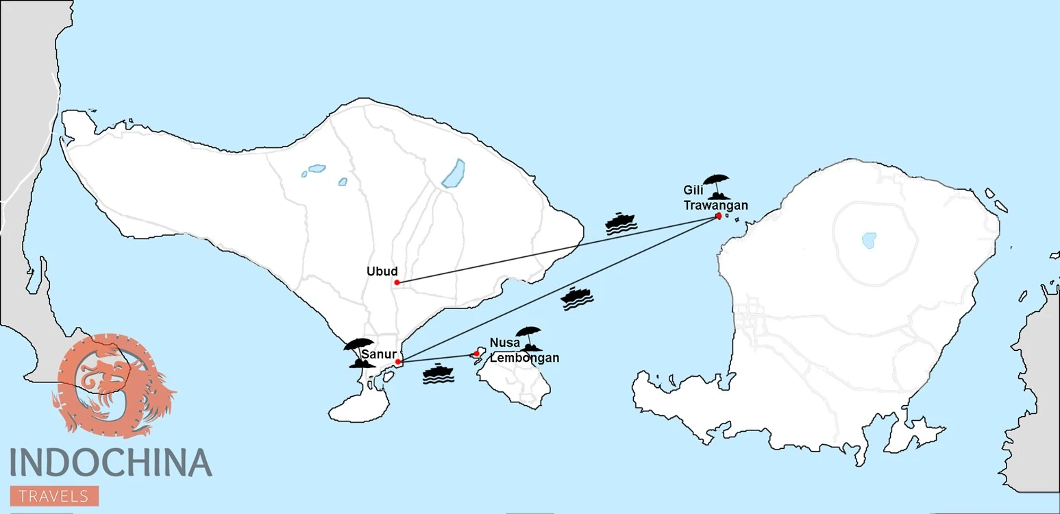 Indonesische Inselträume – Bali, Gili & Nusa Lembongan