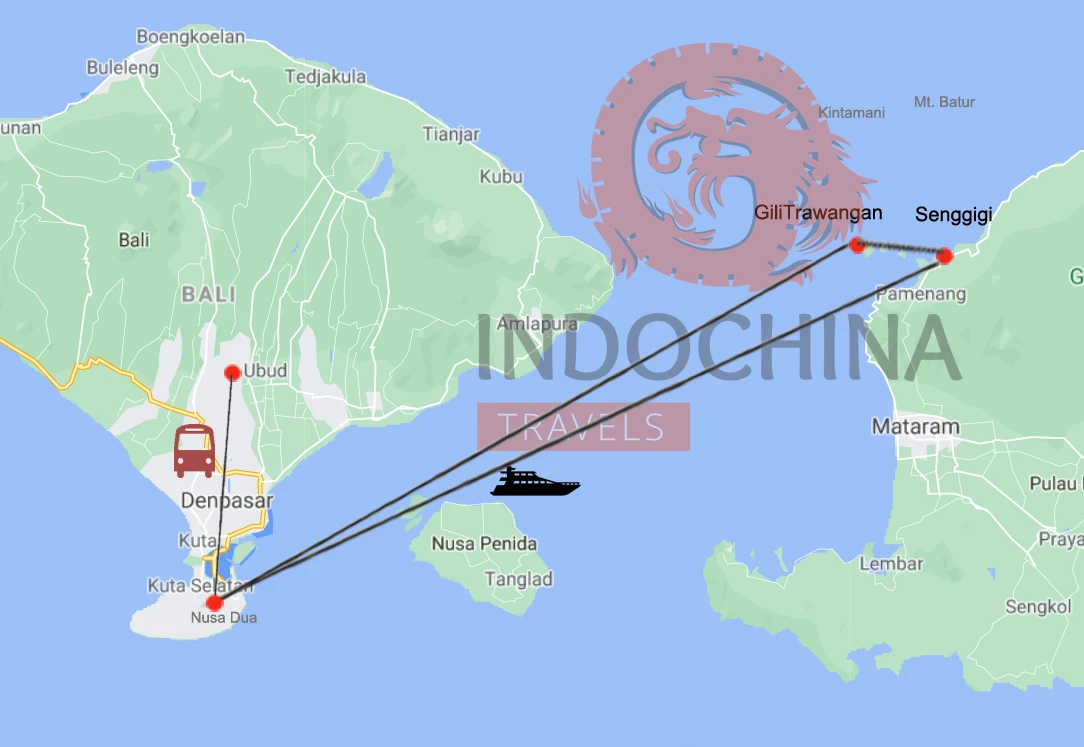 Die drei Indonesischen Trauminseln