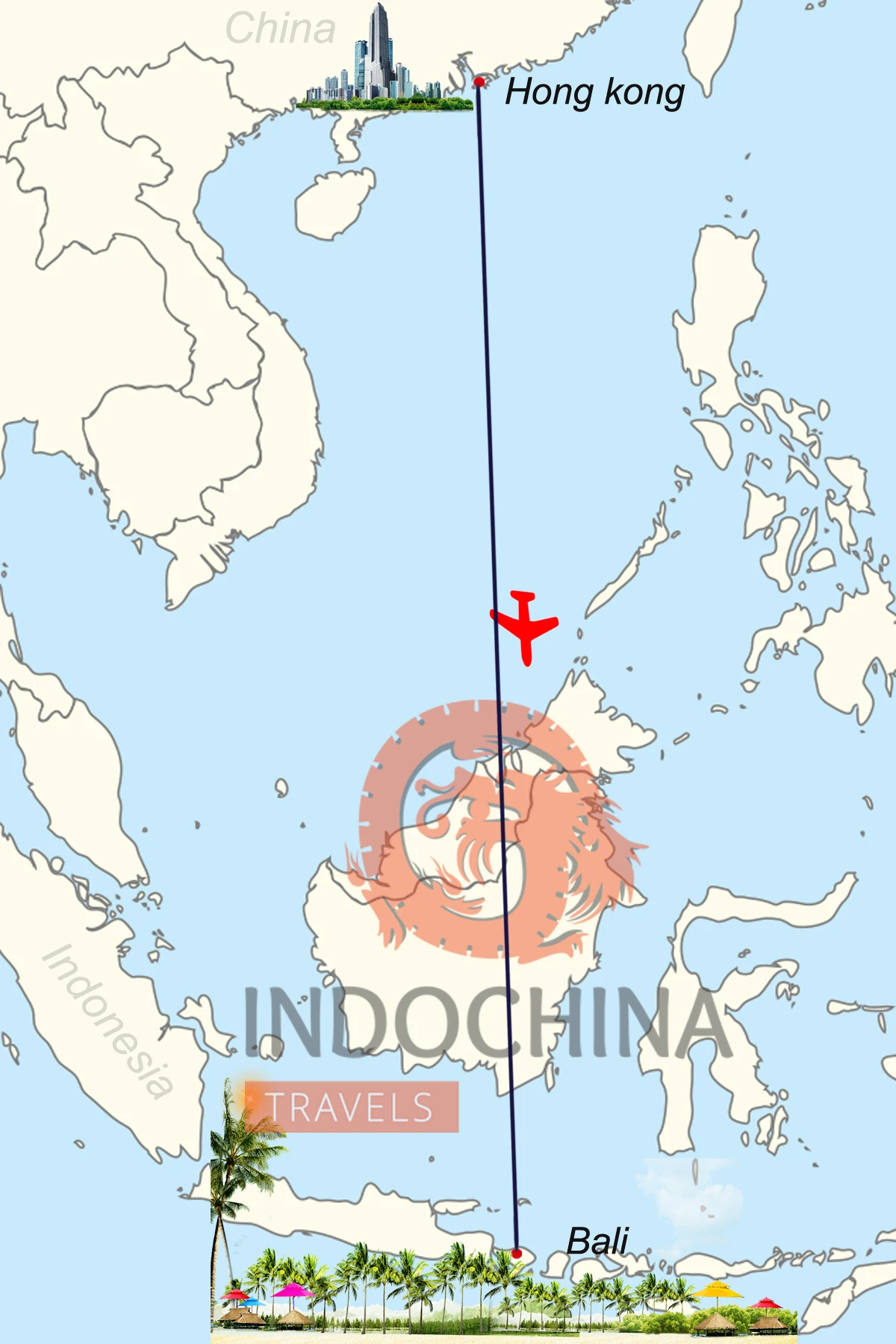 Private Kombinationsreise Bali & Hongkong