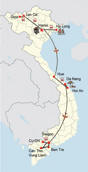 Entdeckungsreise Vietnam