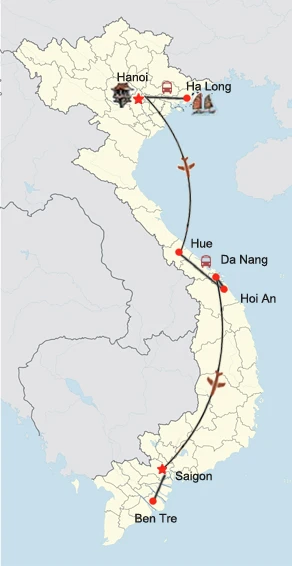 Klassische Vietnam Rundreise