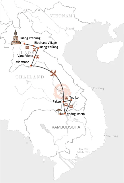 Laos Rundreise